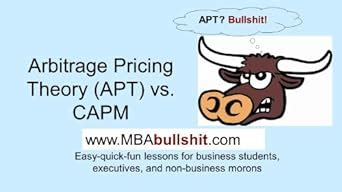 Arbitrage Pricing Theory APT Vs. CAPM Lecture Slides (BETTER THAN Your ...