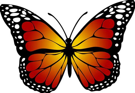 Clipart Monarch Butterfly