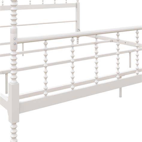 DHP Jenny Lind King Canopy Poster Bed Frame, White - Walmart.com