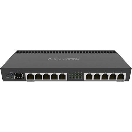 MikroTik RB4011 Ethernet 10-Port Gigabit Router (RB4011iGS+RM) : Amazon ...