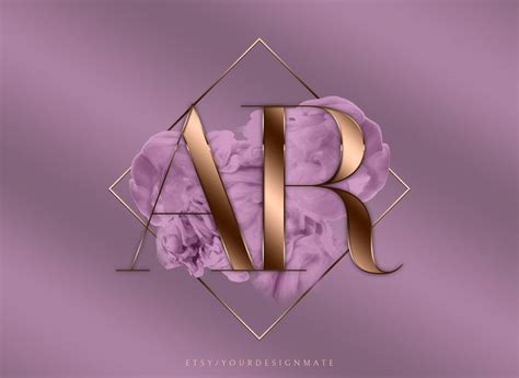 Lilac Logo Beauty Logo Rose Gold Logo Scented Candles Logo - Etsy India