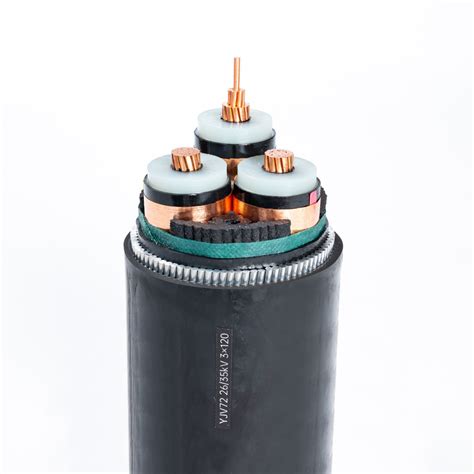 Medium Voltage 3 Core XLPE Steel Wire Armored Power Cable - DH Cable