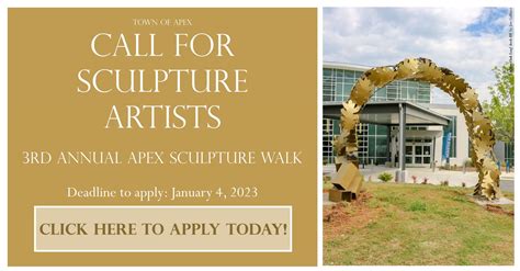 Call for Artists | Apex Sculpture Walk – 3rd Annual Outdoor Show | Apex ...