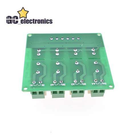 4 Channel SSR Solid State Relay low Trigger 5A 0-2V | Ubuy India