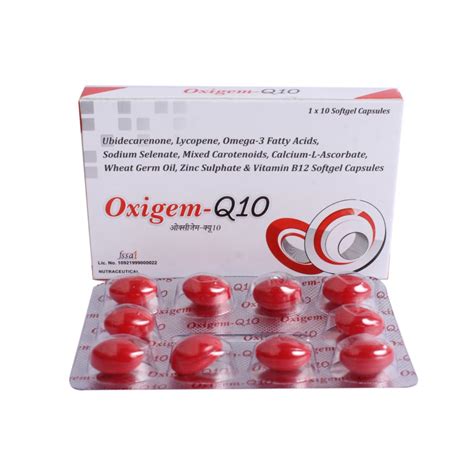 Oxigem-Q 10 - Strip of 10 Capsules : Amazon.in: Health & Personal Care