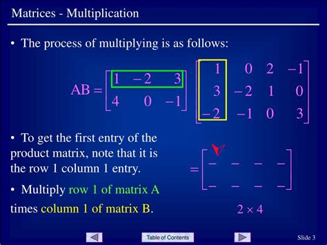 Image result for Matrices Multiplication Examples