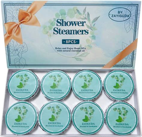 Amazon.com: Bella & Bear Shower Steamers Eucalyptus Shower Bombs ...
