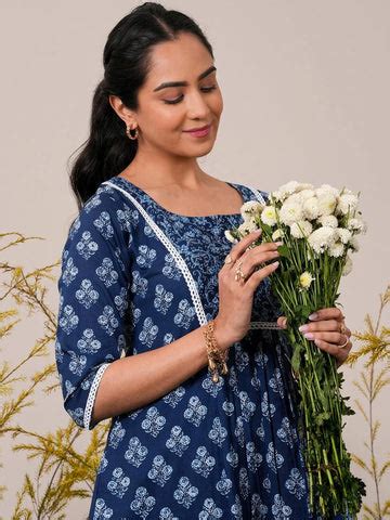 Indigo Collection - Buy Indigo Colour Dresses Online in India | Libas