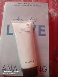 Minimalist Marula Oil 5% Face Moisturizer For Dry Skin With Hyaluronic ...