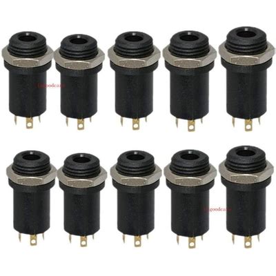 Lsgoodcare 3.5MM Mini Stereo Panel Mount Jack Connector - 3.5MM India ...