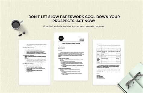 Sales Proposal Themes Outline Template in Word, PDF, Google Docs ...