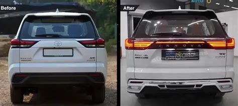 Toyota Innova Hycross Modified With Vellfire Body Kit And Custom ...