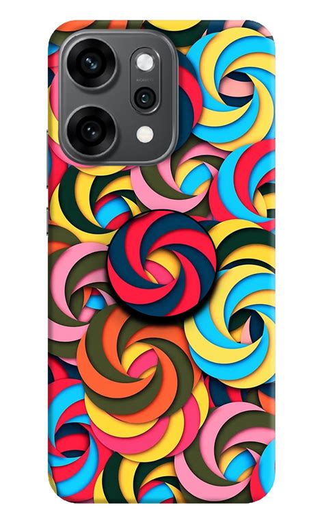Buy Spiral Pattern Oppo Reno14 Pro 5G Pop Case at just Rs.169 – Casekaro
