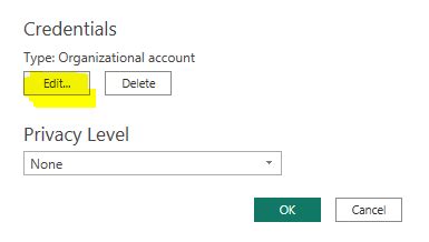 Failed to update data source credentials: The cred... - Microsoft ...