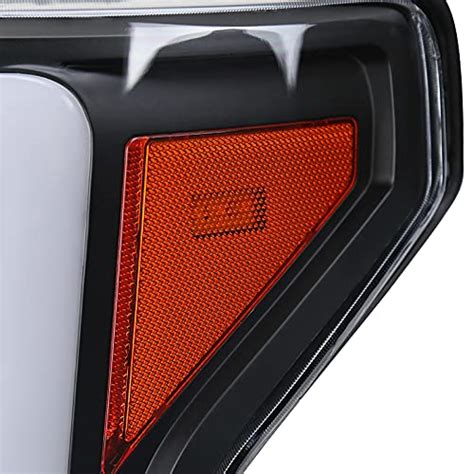 Buy Spec-D Tuning Black Projector Headlights LED Sequential Signal ...