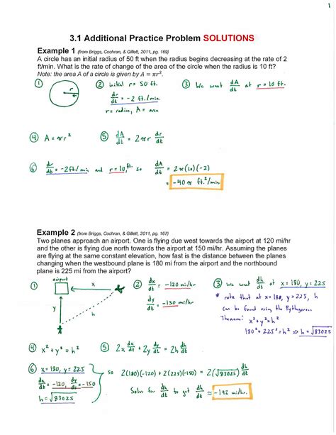3.1 Additional Practice Problems [ Solutions] - 3. 1 Additional ...