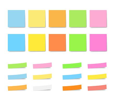 Image result for Colorful Sticky Notes Set