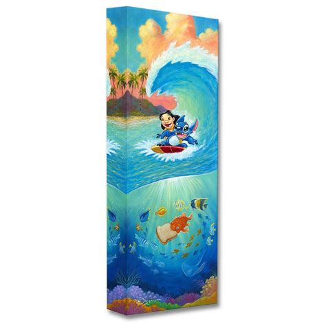 Lilo & Stitch ''Hawaiian Roller Coaster'' Giclée by Tim Rogerson ...