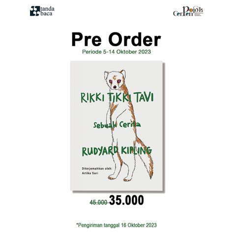 Jual Rikki Tikki Tavi - Sebuah Cerita Rudyard Kipling | Shopee Indonesia
