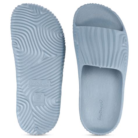 Buy Men's Flip Flop Sliders WC8769 Aqua Blue Online at Best Price in ...