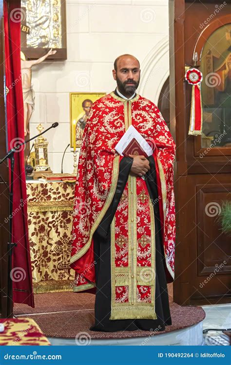 The Orthodox Divine Liturgy Editorial Stock Image - Image of faith ...