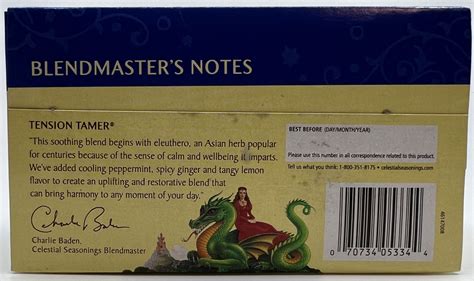 Tension Tamer Tea - Packaged Food Reviews