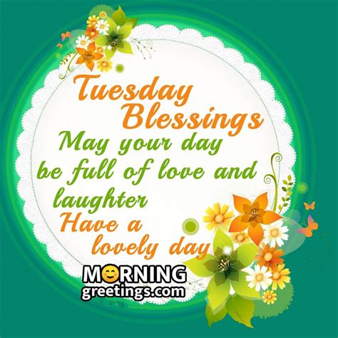 Tuesday Morning Blessings – Positive Good Morning Tuesday Images ...