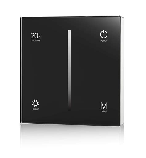 Buy AC Triac Touch Glass Panel Dimmer Dim and Switch Single Color ...