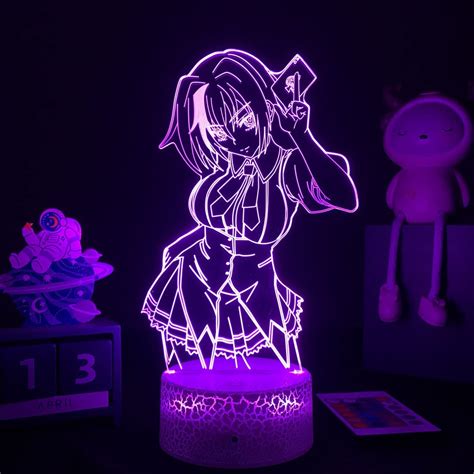 Buy HPQNL-3D Illusion Anime Light High School DxD Figure 3D Light Anime ...