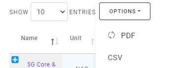 DataTable JS Icon 的图像结果