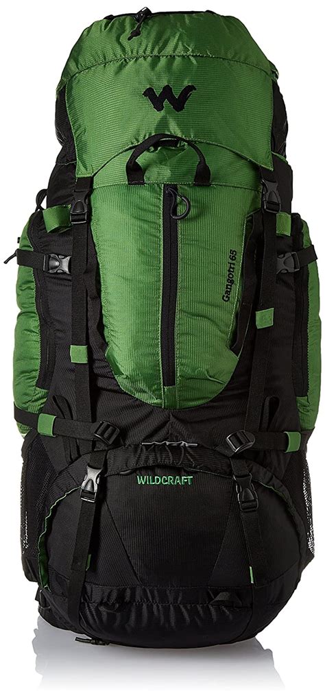 Wildcraft 65 ltrs Green Hiking Backpack (Gangotri Plus Green) : Amazon ...