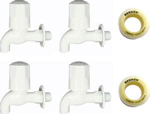 MOSCO Bib Cock PVC (PACK OF 4) Bib Tap Faucet Price in India - Buy ...