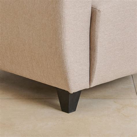 Buy Helios Emily Fabric 1-Seater Sofa - Beige from Helios by Home ...