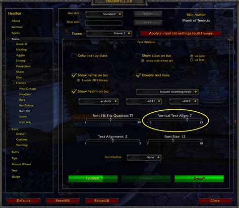 Image result for HealBot Layout WoW