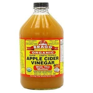 Bragg Raw Unfiltered with the Mother Apple Cider Vinegar, 946 ml ...