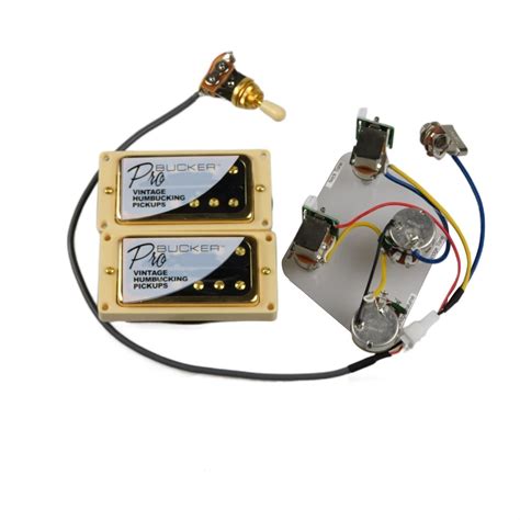 Double Coil Pickups Humbucker Pickups Alnico 5 Probucker Push Pull ...