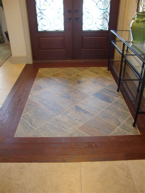Wood Floor Design for Foyer