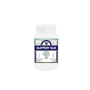 Nuvirraa Slippery Elm Capsules – 100 Vegan Capsules, 800mg* – Natural ...