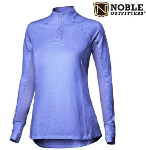 Noble Outfitters ノーブルアウトフィッターズ ロイヤルブルー ストレッチメッシュシャツ 乗馬 馬術 | BASEショップ 乗馬 ...