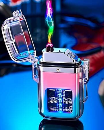 Morpich Electric Dual Arc Lighter With Flashlight,Led Batterry ...