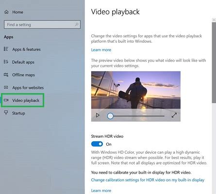 Image result for Windows HD Color Settings