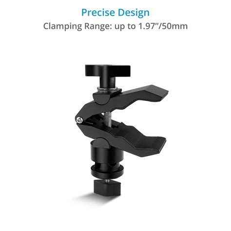 Proaim Snaprig Super Clamp Pro with Grip Joint | Fits 50mm Speed Rails ...