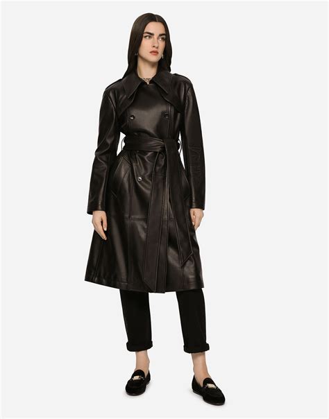 CAPPOTTO in Black for Women | Dolce&Gabbana® US