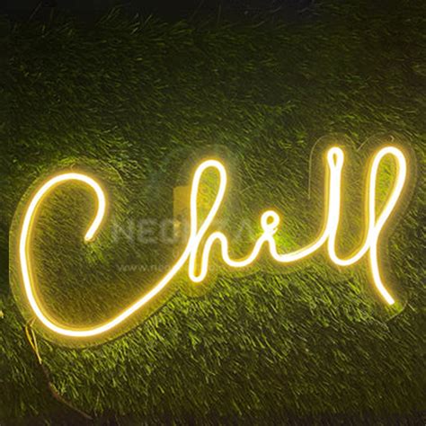 Buy Chill Neon Sign Online India – acrylicsheetsindia