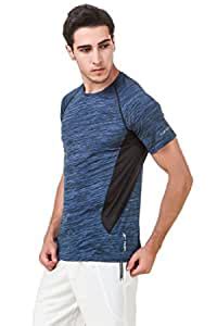 Nivia - Step Out & Play 2246XS1 Polyester Running Oxy-4 Fitness T-Shirt ...