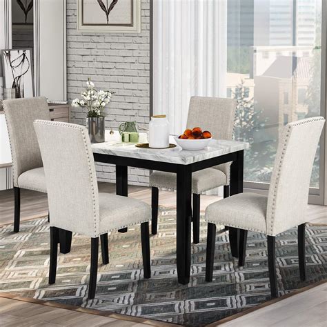 LZLEISUREZONE LZ LEISURE ZONE Dining Table Set, Kitchen Dining India | Ubuy