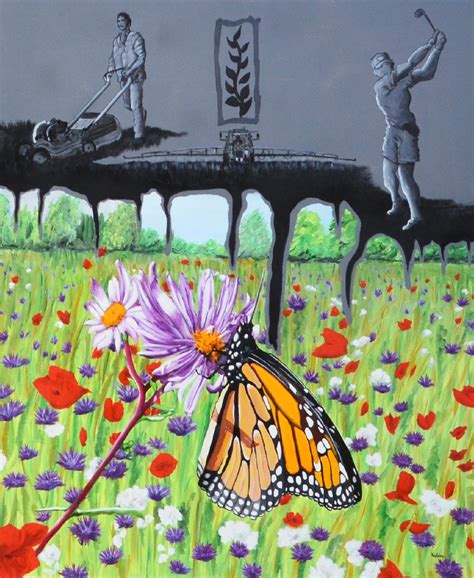 COLLWEB ART - Butterflies Against The Destruction Of Ecosystems