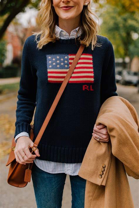 Women's Ralph Lauren Sweater American Flag at Erica Valentin blog