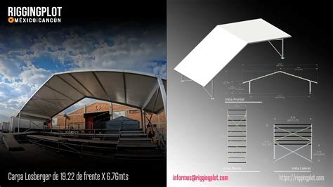 FICHA TÉCNICA CARPA LOSBERGER 19.22 X 6.76MTS MÉXICO