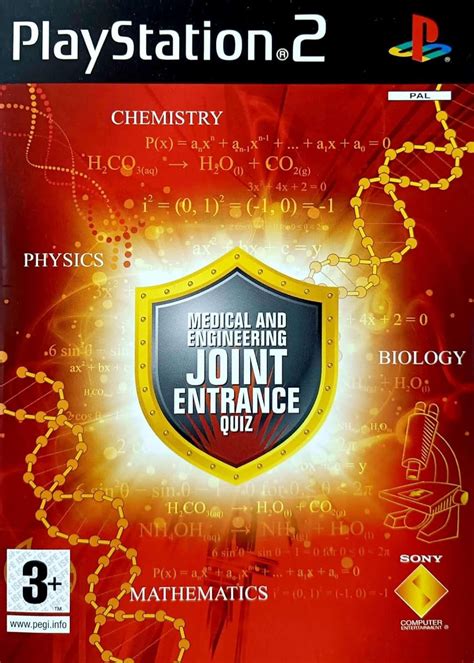 MEDICAL AND ENGINEERING JOINT ENTRANCE QUIZ for PLAYSTATION 2 / PS2 ...